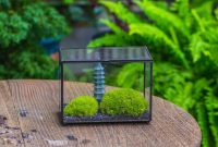 Preserved moss terrarium Miniature DIY set, Japanese Zen Style, Preser — NCYPgarden